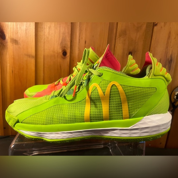 Adidas Dame 6 McDonald’s Dame Sauce Men's Size 17 FX3334 - Picture 1 of 12